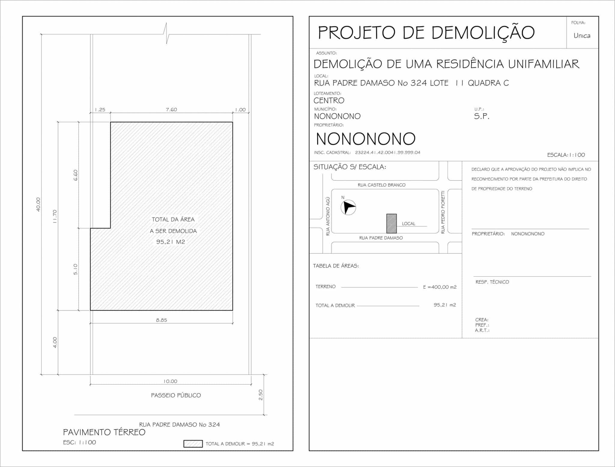 Modelo planta autocad Modelo planta autocad