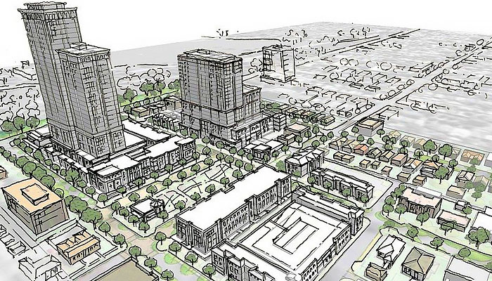 espaço publico urbano