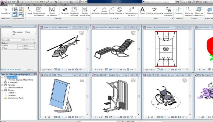 blocos revit