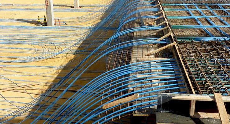 protensão não aderente