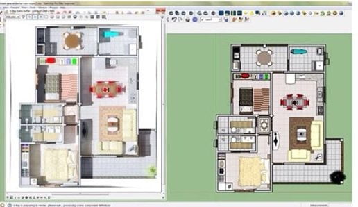 curso de planta humanziada em sketchup 2