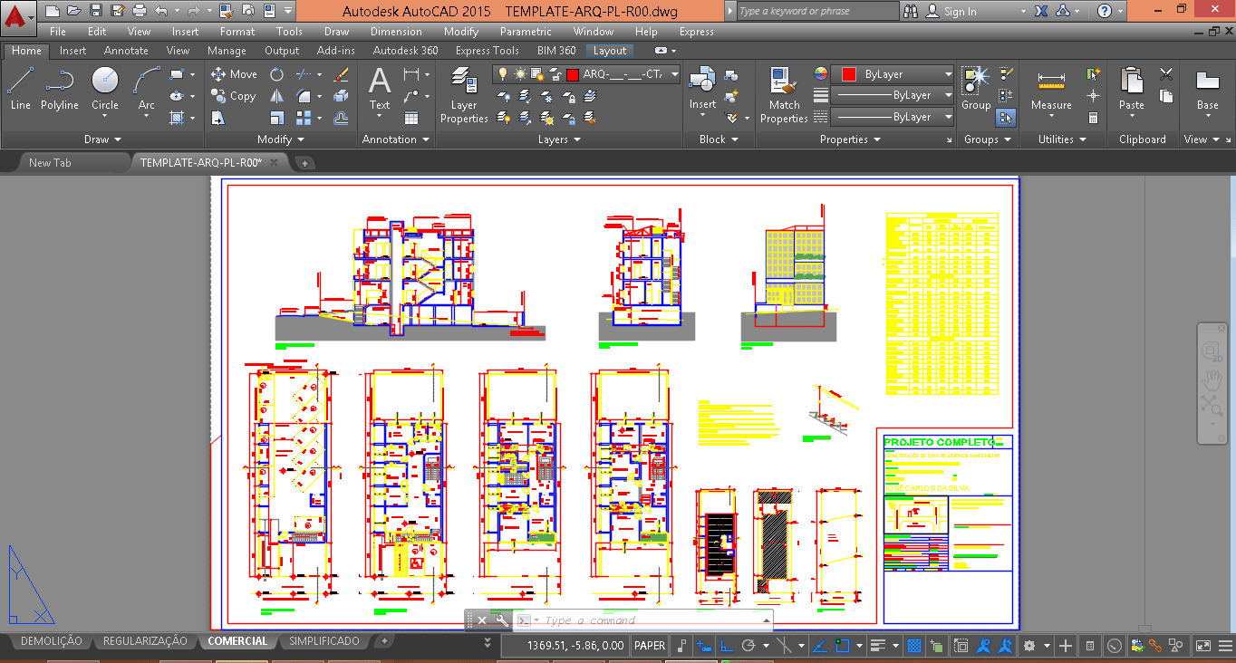 TEMPLATE AutoCAD - Aprenda a desenvolver o seu! TEMPLATE AutoCAD - Aprenda a desenvolver o seu!