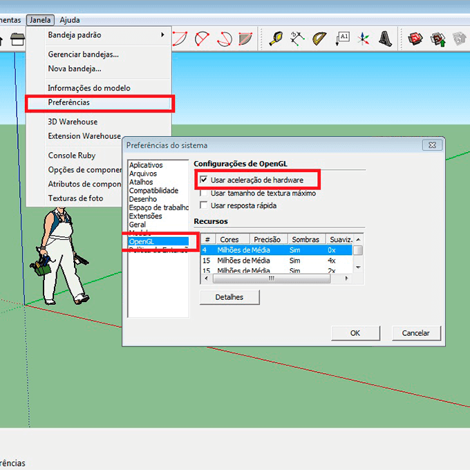 SketchUP Download - 12 Dicas para melhorar seu desempenho! 1 SketchUP Download - 12 Dicas para melhorar seu desempenho!