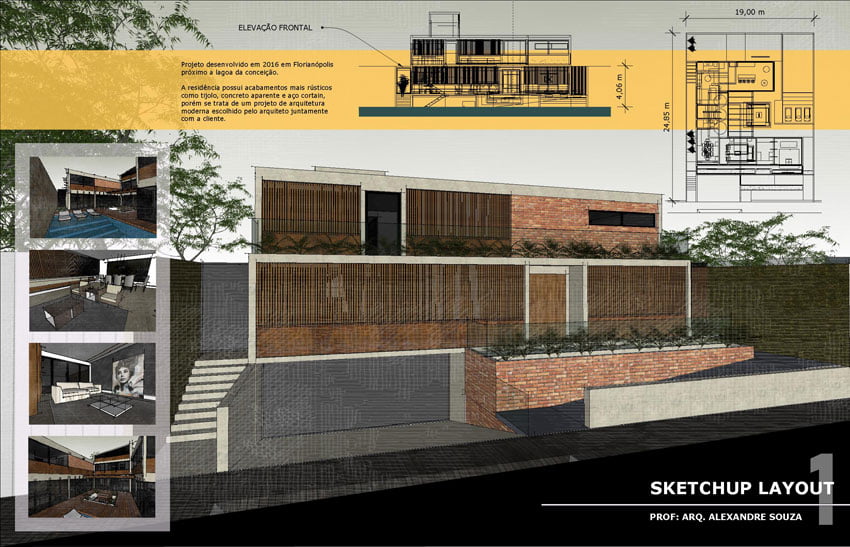 LayOut Sketchup - Crie pranchas de apresentação final de projeto!