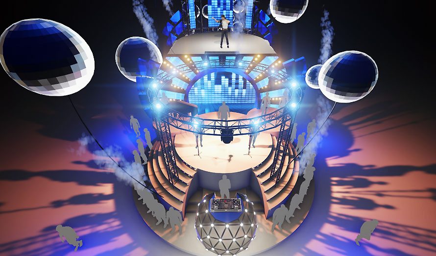 Maquete eletrônica e a visualização de alegorias do carnaval. Incrível!