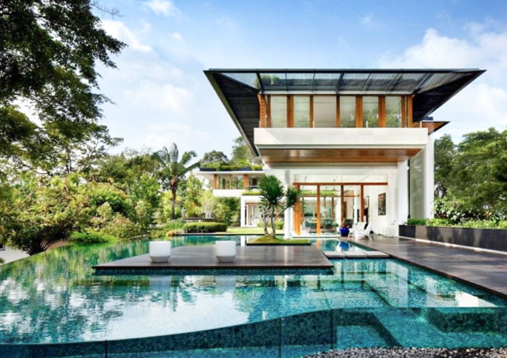 projeto de uma casa moderna