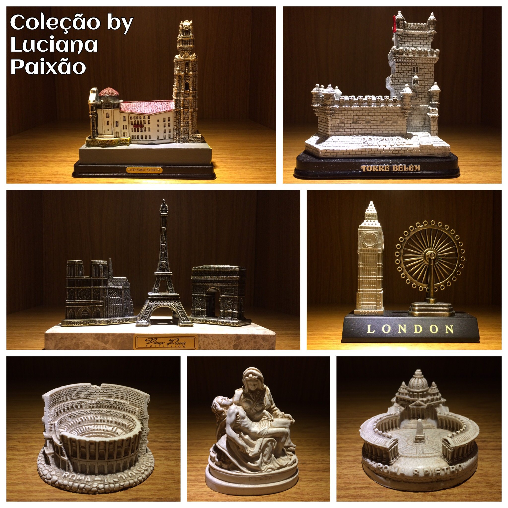 Miniaturas Arquitetônicas – Coleção de viagens de Arquitetura!