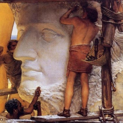 Coliseu de Roma e o Arco de Constantino - Confira a viagem! Coliseu de Roma e o Arco de Constantino - Confira a viagem!Escultura de Nero no momento de sua execução