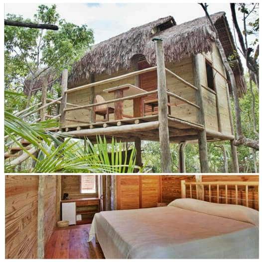 Minicasa em Santo André, Bahia mini-casa-suspensa-madeira-sape