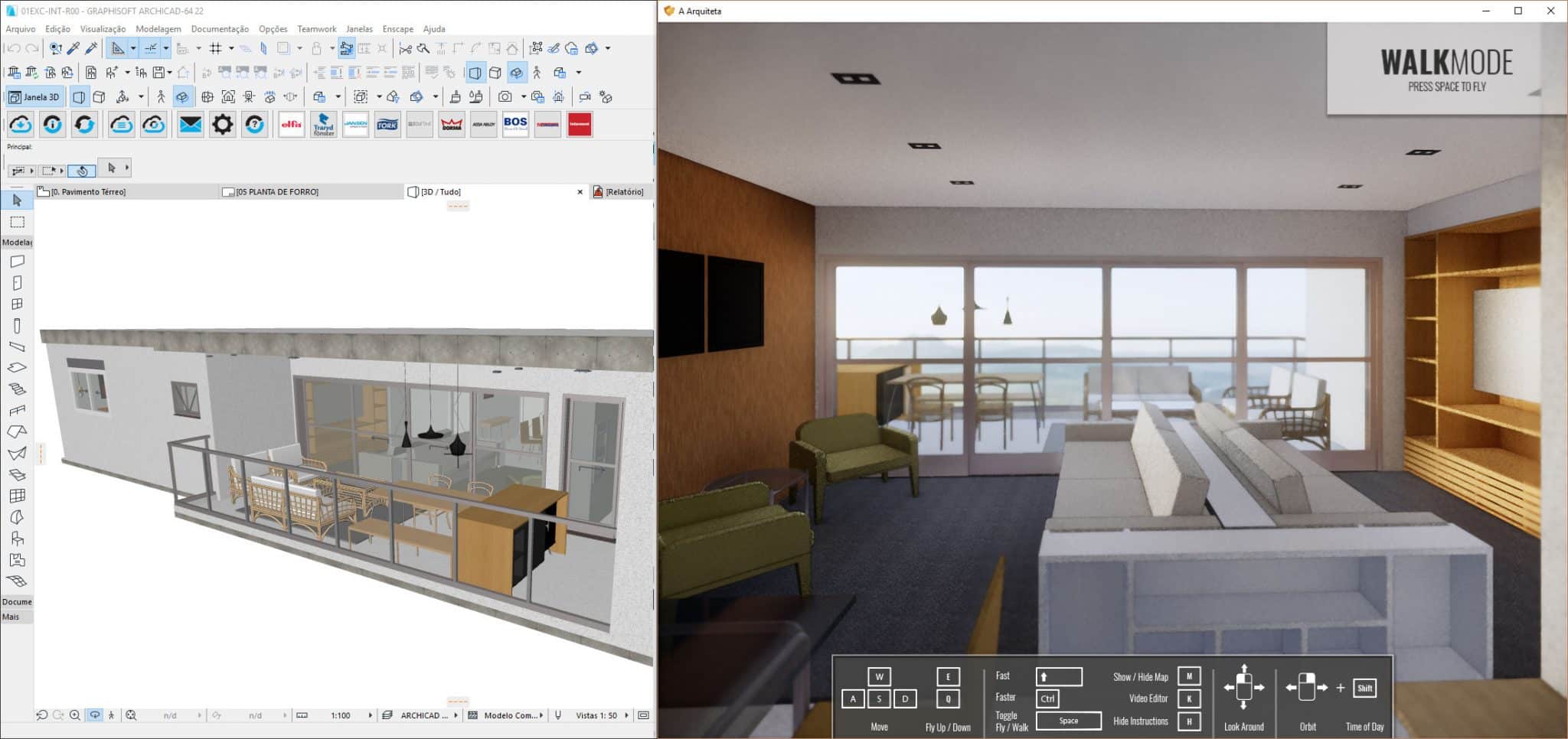 Enscape com ARCHICAD