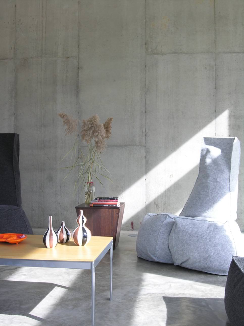 Concreto Aparente na Decoração - Como utilizar em Interiores? 3 concreto na decoração