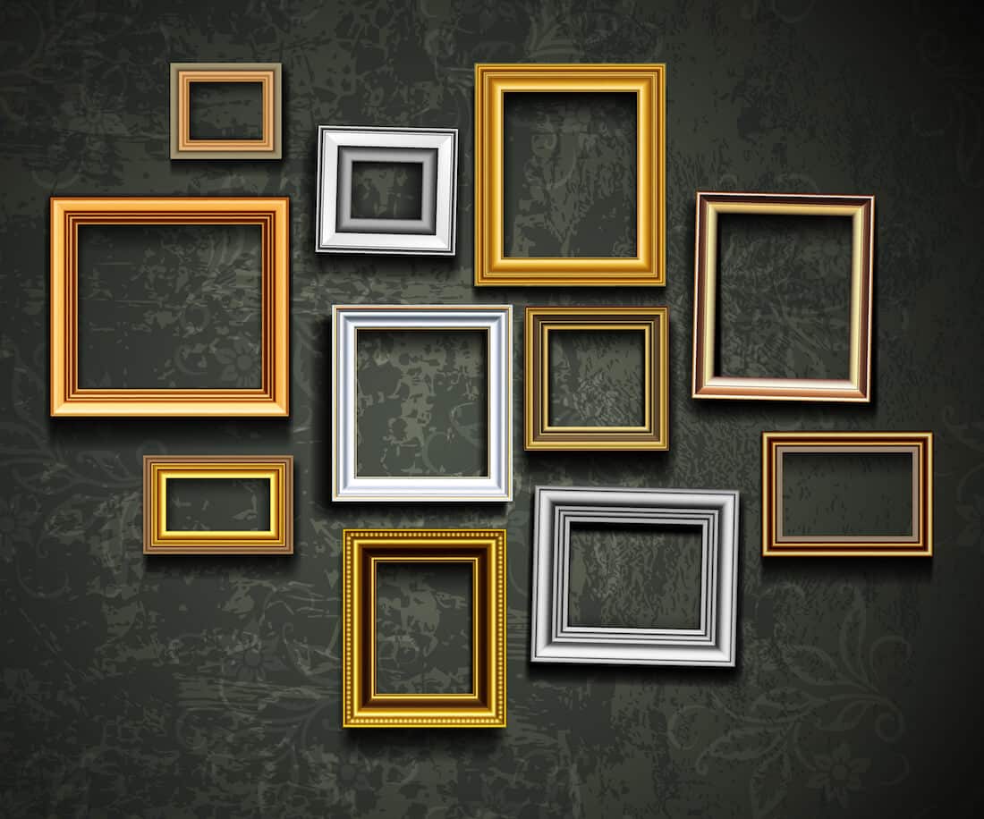 Quadros Decorativos Vazios: 6 formas de seguir esta tendência! 2 Quadros Decorativos Vazios: 6 formas de seguir esta tendência!