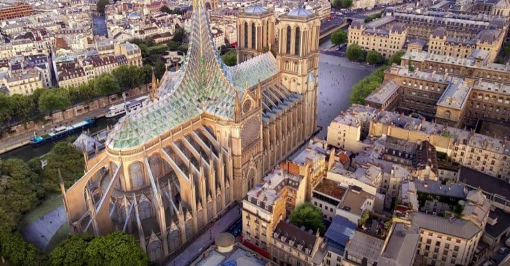 Notre Dame de Paris - 8 idéias criativas para a Reconstrução! 2 notre dame