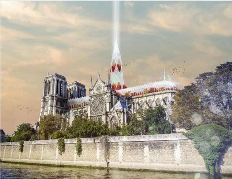 Notre Dame de Paris - 8 idéias criativas para a Reconstrução! 3 notre dame