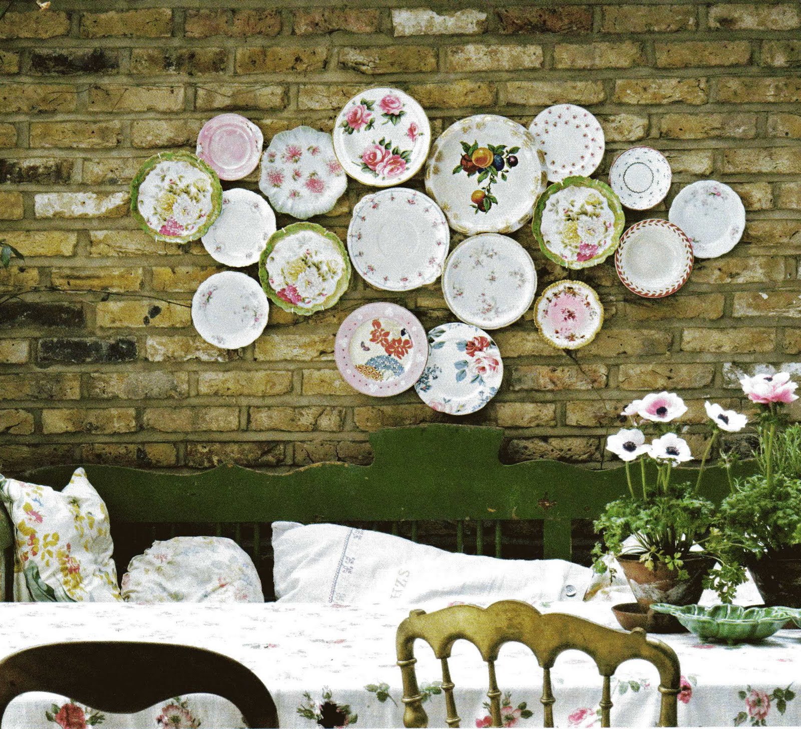 Decoração com Pratos - Dicas de como decorar a parede! 38 Decoração com Pratos - Dicas de como decorar a parede!
