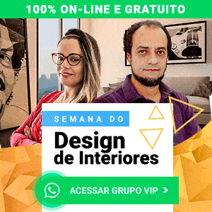 100% On-Line e Gratuito - Semana do Design de Interiores