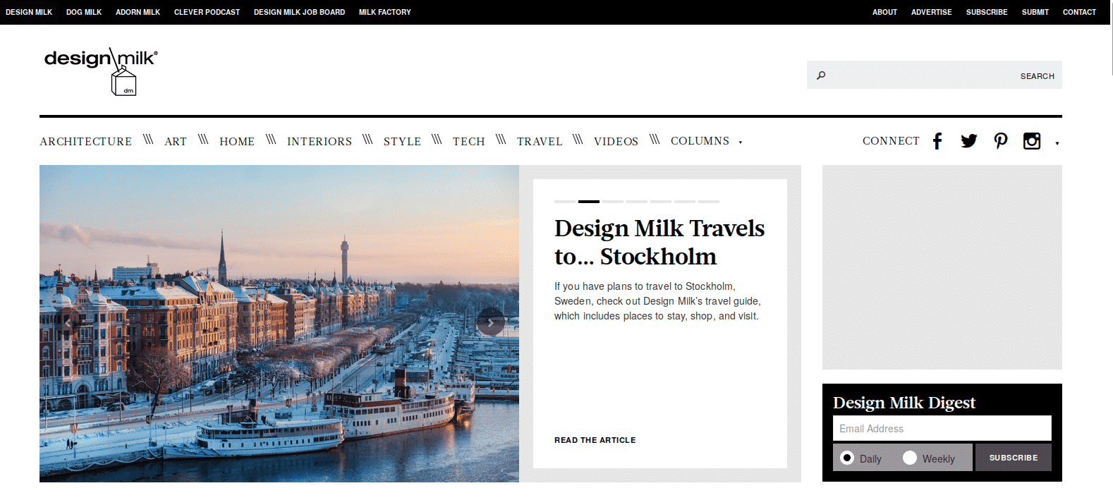 sites obrigatórios para arquitetos e designers