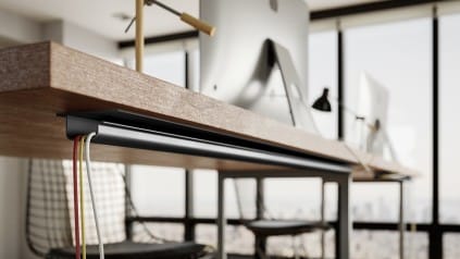 Escritório Funcional em Casa - Dicas de como montar com grande estilo. 1 Escritório Funcional