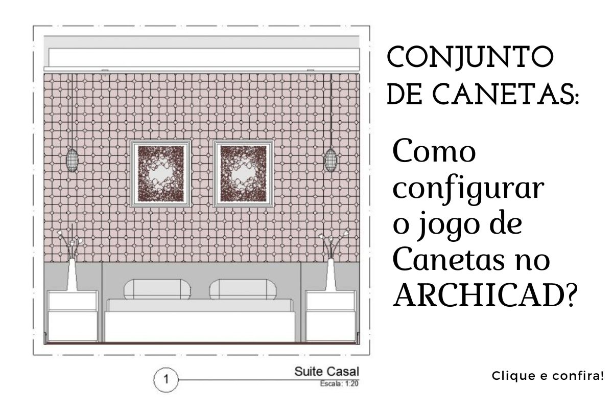 Conjunto de Canetas no ARCHICAD - Configurando o jogo de canetas! Conjunto de Canetas no ARCHICAD - Configurando o jogo de canetas!