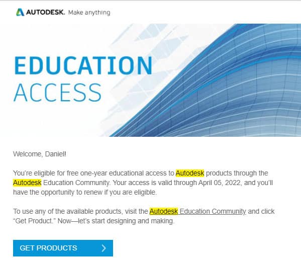 AutoCAD estudante gratis