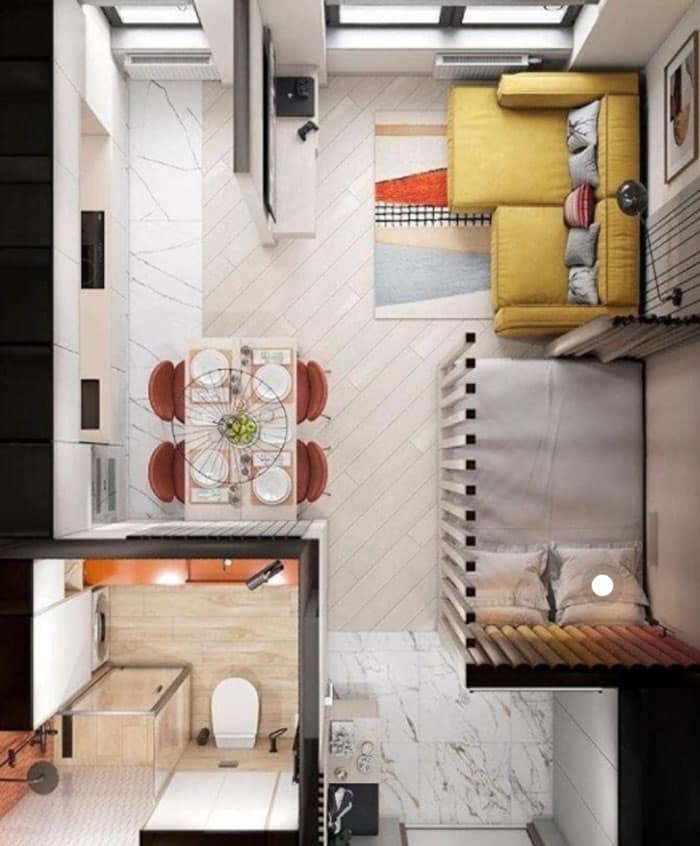 Kitnet decorada O guia definitivo para O QUE é UM LOFT.