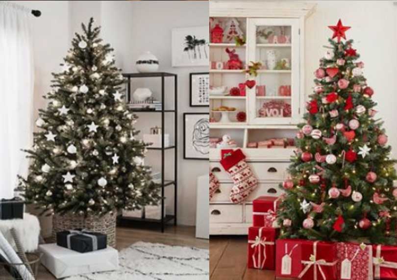 Árvore de Natal – 4 cores na decoração para você se inspirar!