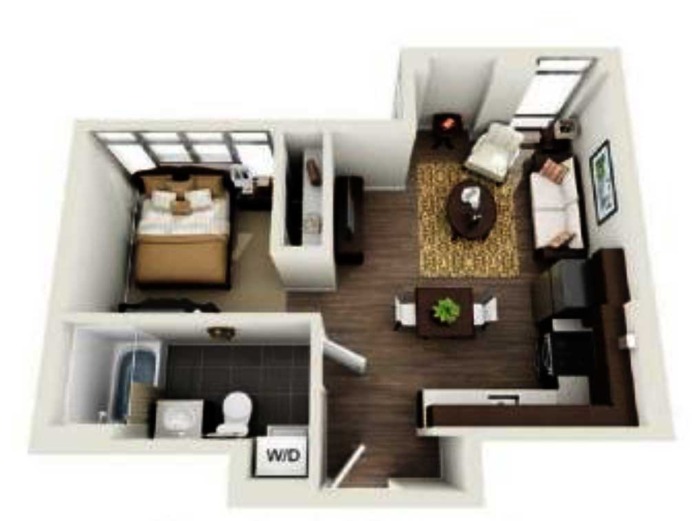 Casas Pequenas - 7 Dicas úteis de decoração com a planta! 9 Como Decorar uma Casa Pequena - Confira 7 Dicas úteis!