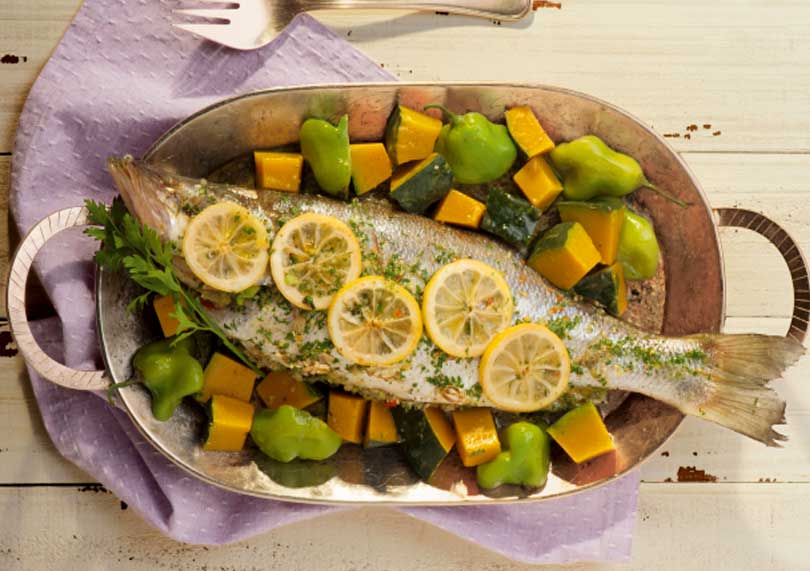Peixe Assado Recheado - Faça essa receita de arrasar!