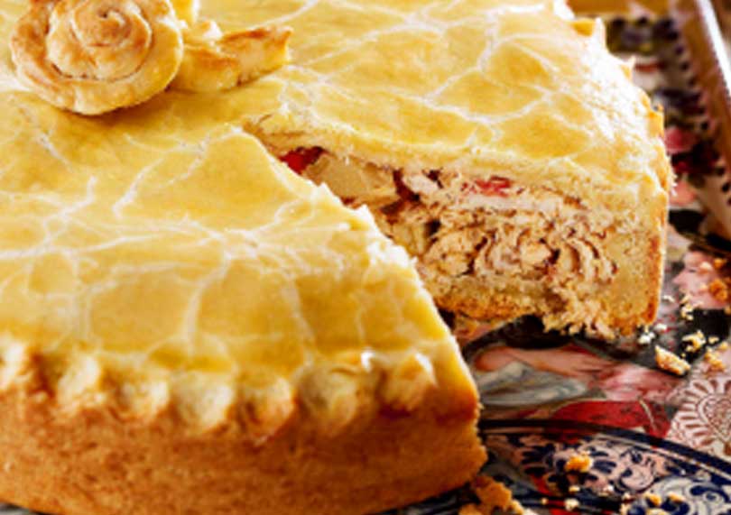 Torta de Frango Cremosa - Simplesmente Deliciosa!