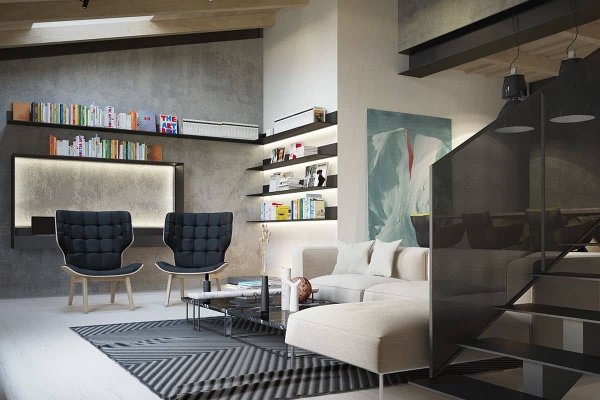 Concreto Aparente na Decoração - Como utilizar em Interiores