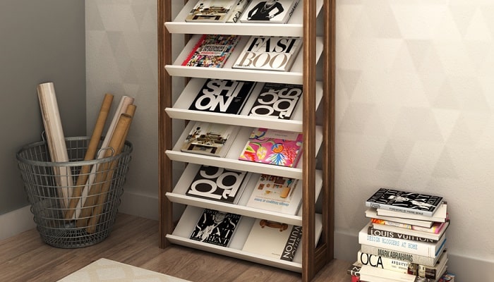 Sapateira de madeira será um charme