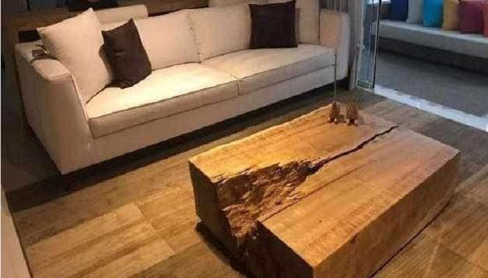 Como decorar com mesa de centro rústica