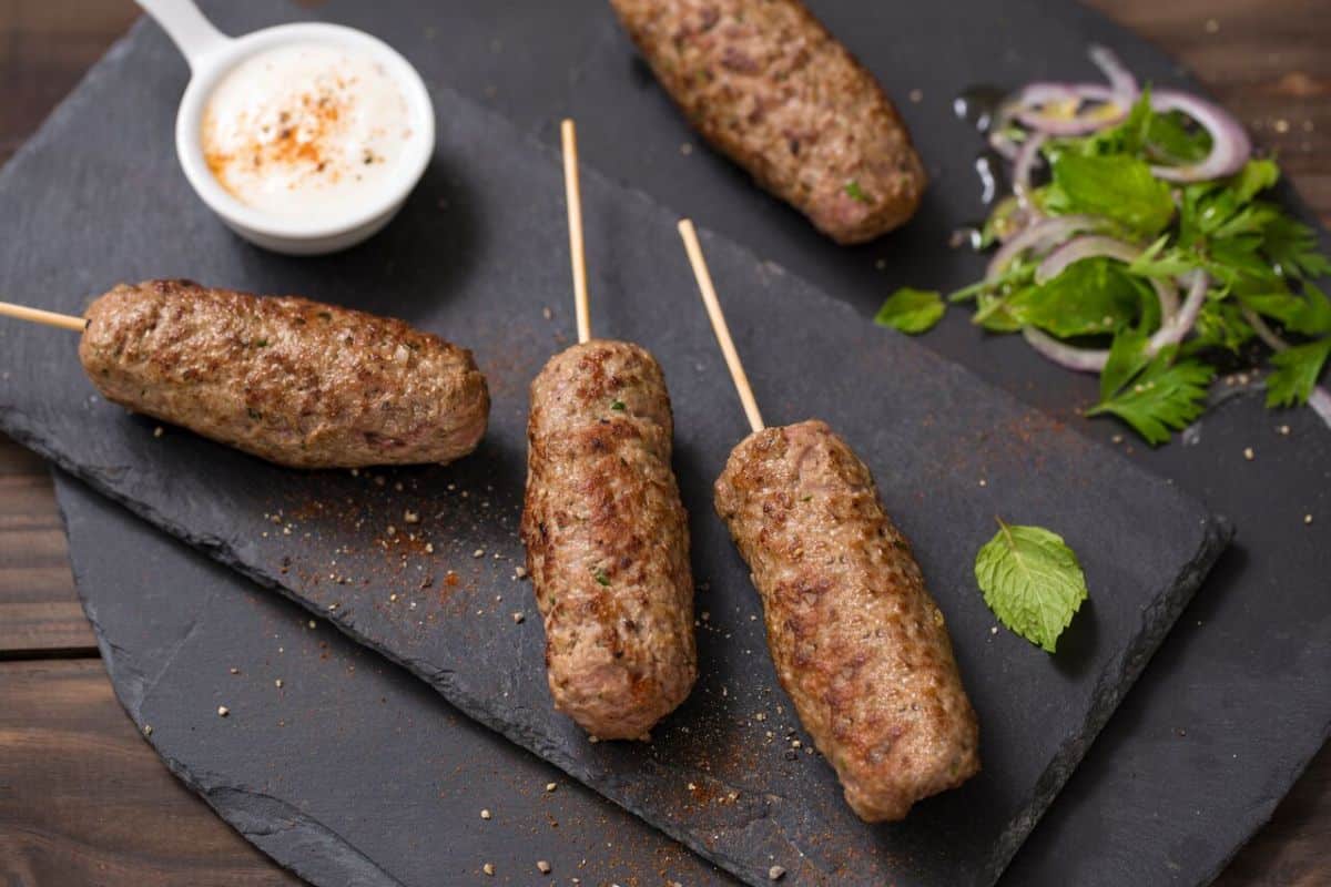 Onion cream kafta recipe