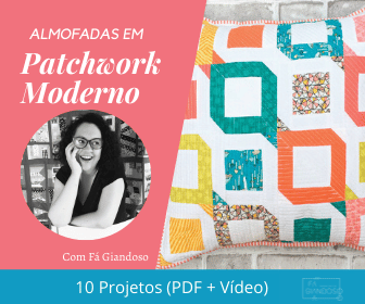 Almofadas em Patchwork Moderno