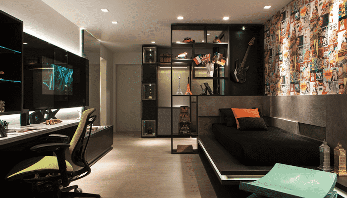 Decorar um quarto masculino de acordo com estilo do dono Decorar um quarto masculino de acordo com estilo do dono