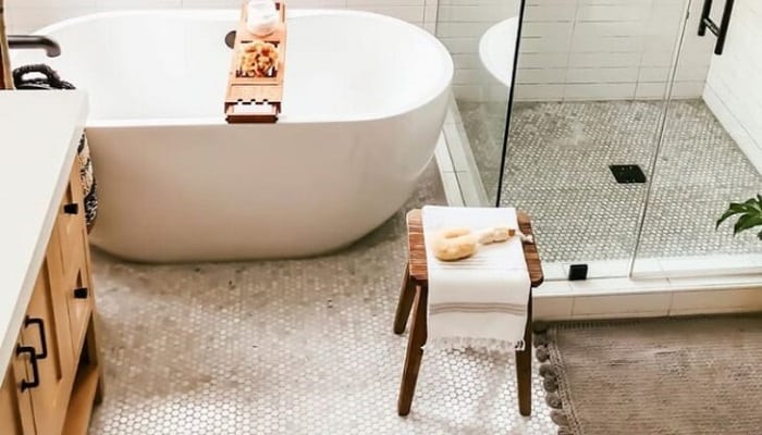 Tamanho e modelos de banheira vitoriana