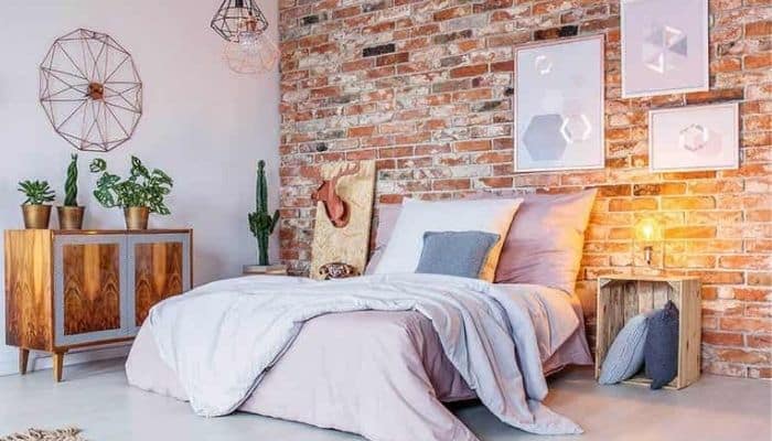 Parede de Tijolinho Aparente - 5 ideias de decoração para seu quarto!