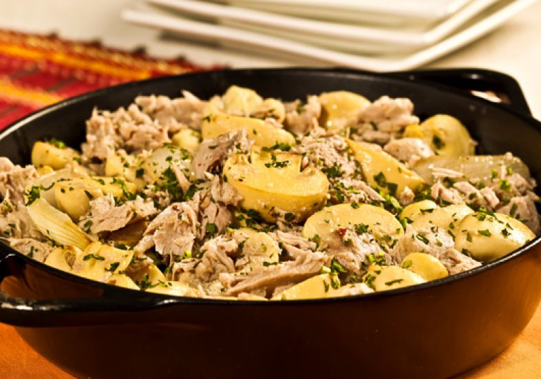Tuna potato recipe