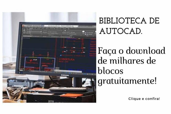 Blocos para AutoCAD - Faça o download de milhares de blocos! Biblioteca Grátis Faça o download de milhares de blocos!