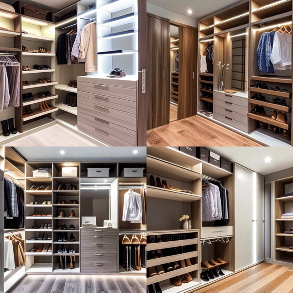 Closet pequeno - 10 dicas para desenvolver! 2 ideias de closets pequenos 01