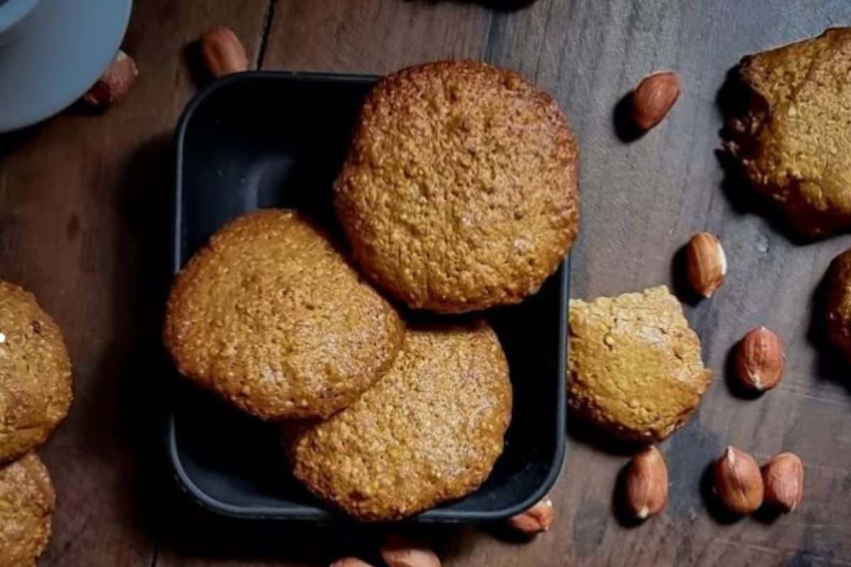 Receita de Cookies de Amendoim - Sem glúten!