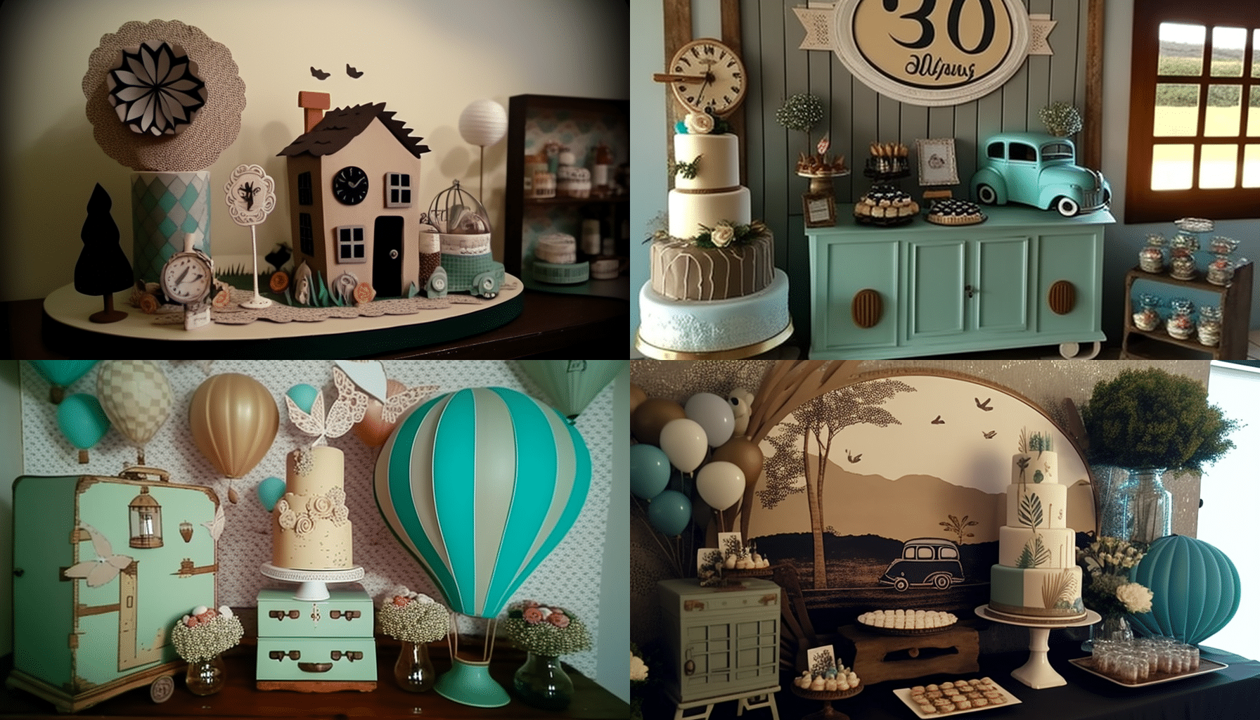 decoração de aniversário simples