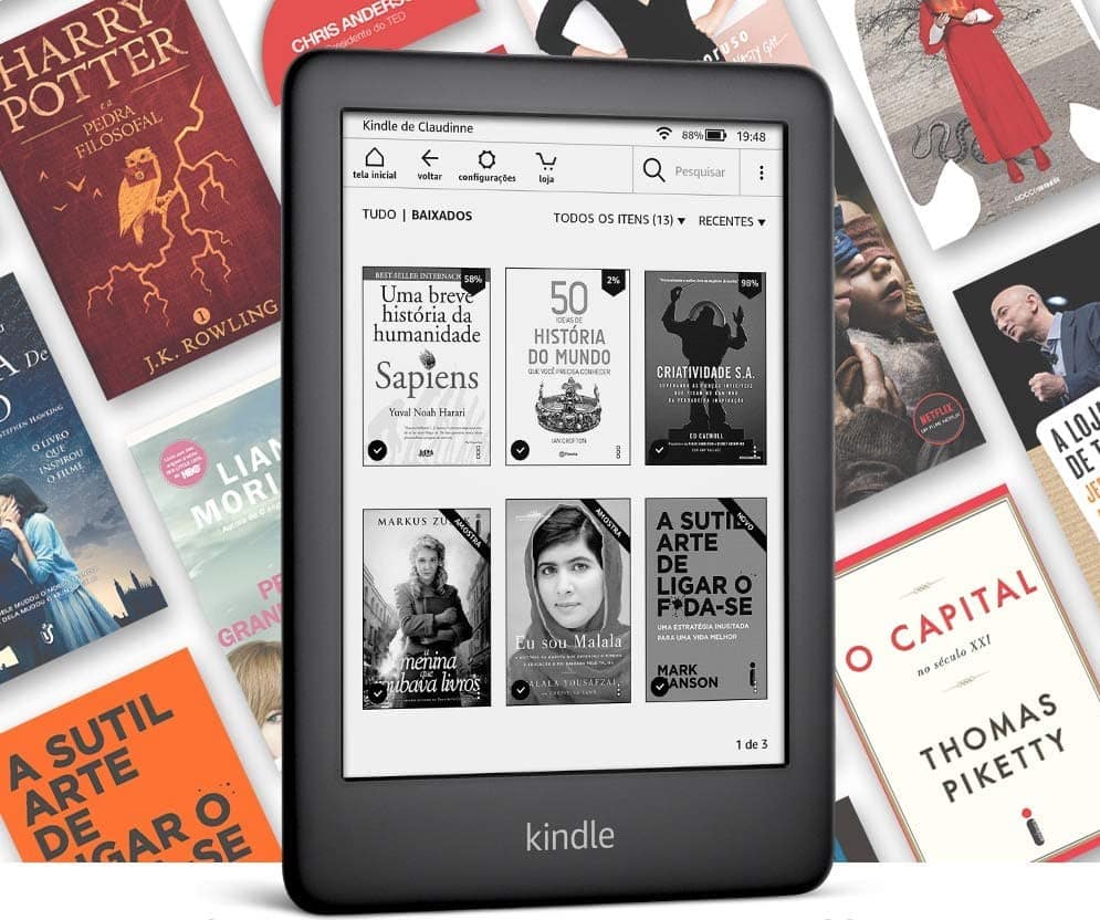 Kindle Whitepaper - 10 vantagens de ler um livro no Kindle!