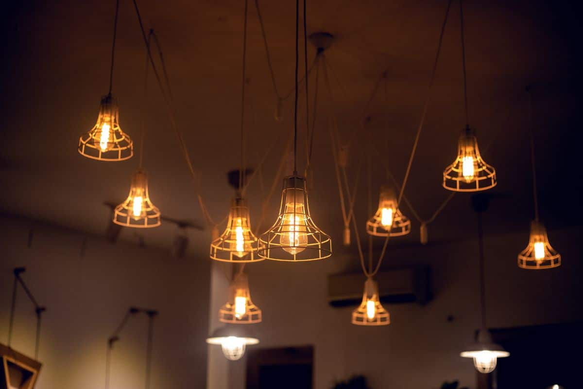 Harmonia e Energia: Descubra Como a Iluminação Pode Transformar seu Ambiente 19 Pendente Aramado - Iluminação Industrial Moderna!