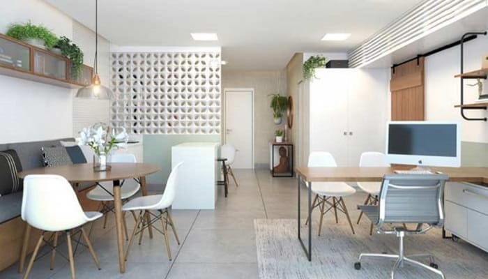 Ideias para usar cobogó no seu apartamento.