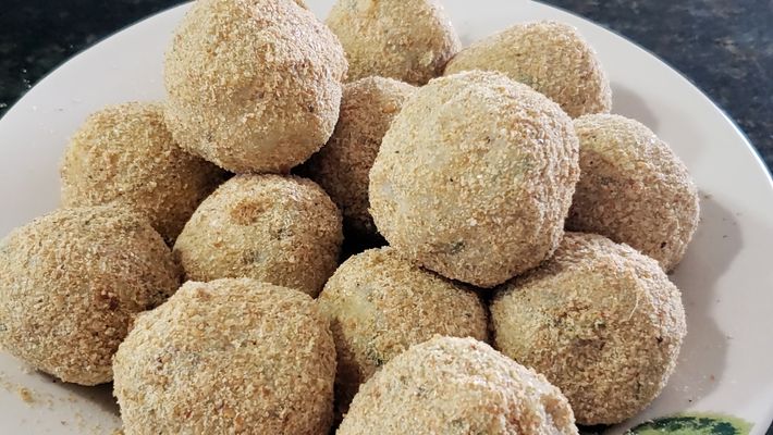 bolinhos de batata-doce