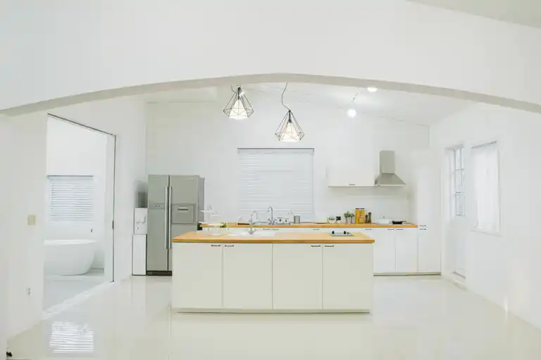 decoração cozinha branca