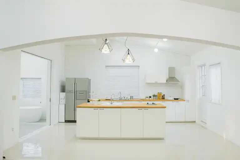 Balcão - Como utilizar em seus projetos? 13 decoração cozinha branca
