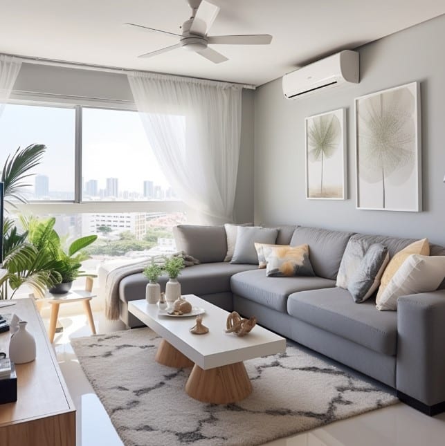 Transformando Sua Sala Grande em Dois Ambientes: Dicas para Sala de TV e Sala de Estar 2 decoração para sala de estar