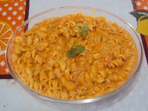 macarrão de panela de pressão